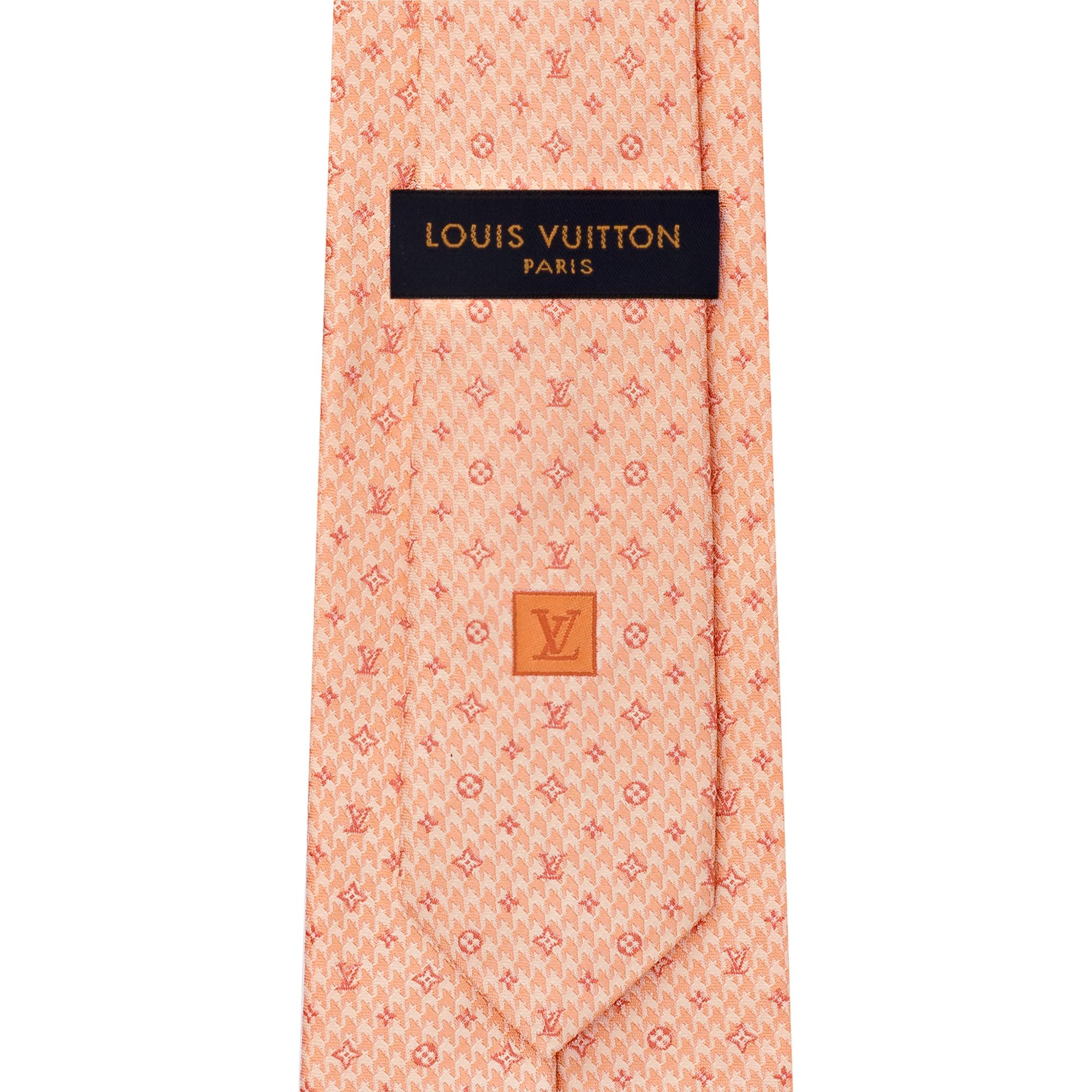 ルイ ヴィトン ネクタイ モノグラム ピエ ドゥ プール M75922